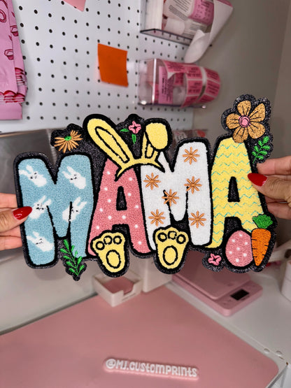 Mama Easter - Embroidered Patch