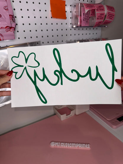 Lucky Puff Print