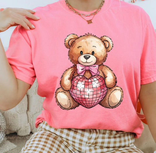 Heart Teddy - DTF