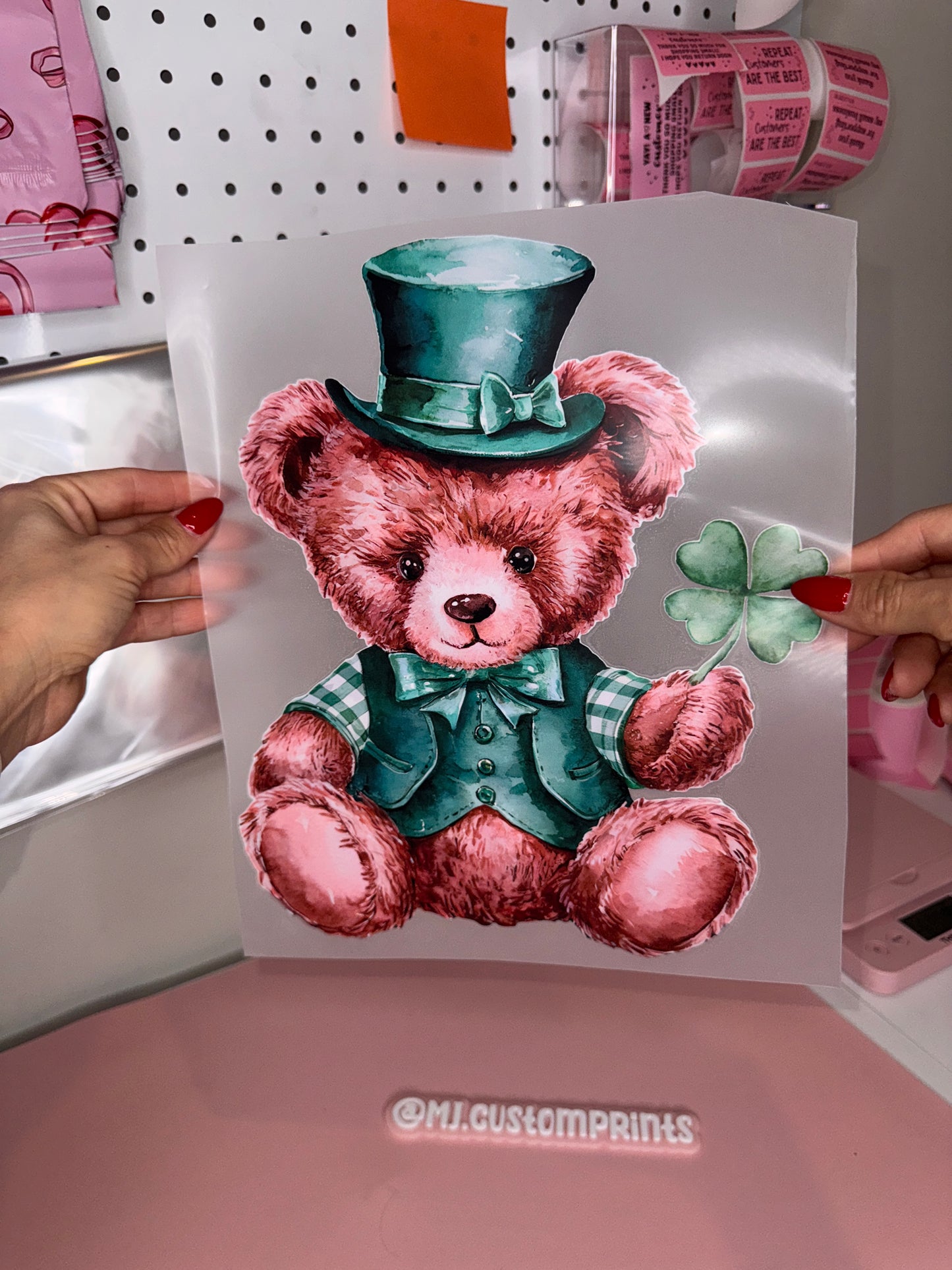 Green Teddy - DTF