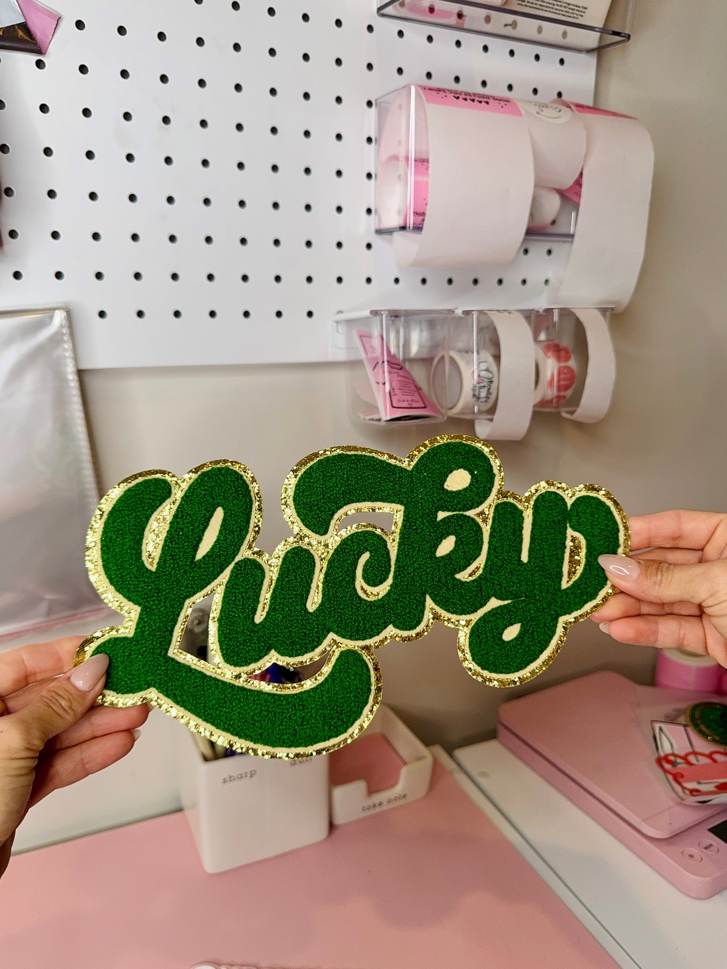 Lucky - Chenille Patch