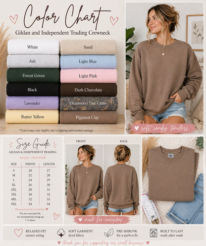 Pick your Blank Crewneck
